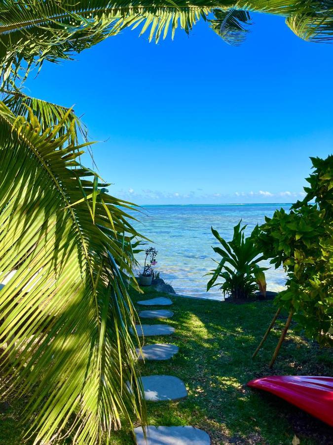 O'Coco Bungalow- Breathtaking Waterfront Views, Endless Memories Paea Kültér fotó