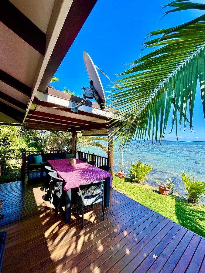 O'Coco Bungalow- Breathtaking Waterfront Views, Endless Memories Paea Kültér fotó